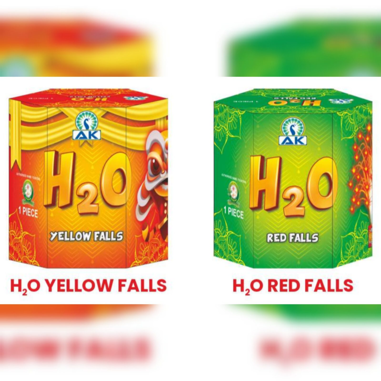 H2O Falls Red or Green