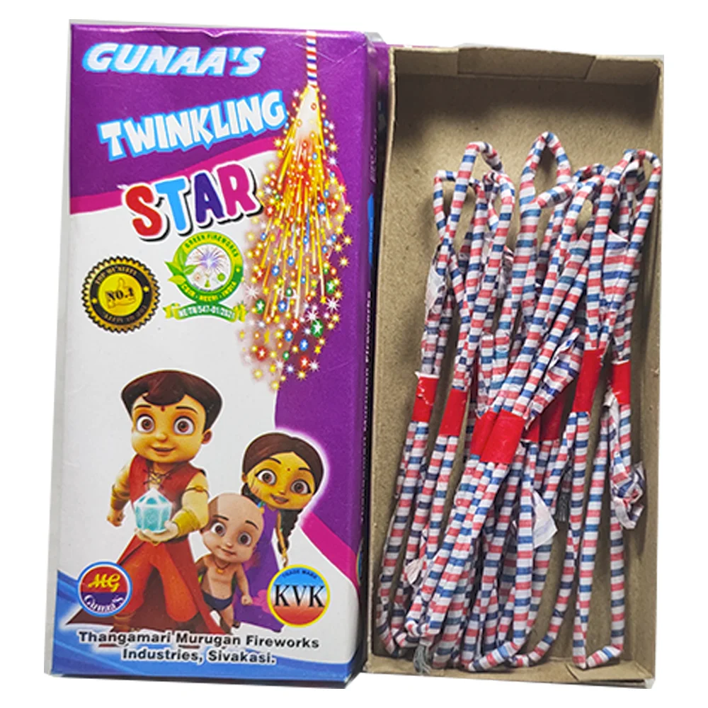 4" Twinkling Star
